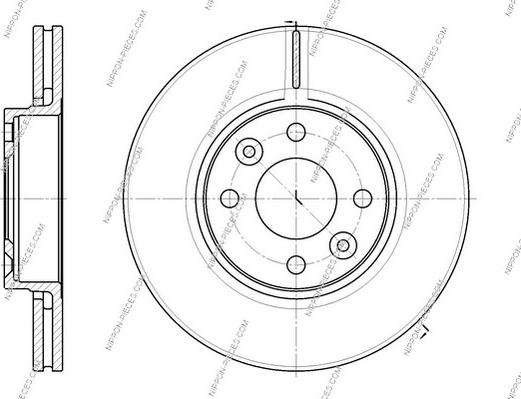 NPS N330N35 - Kočioni disk www.molydon.hr