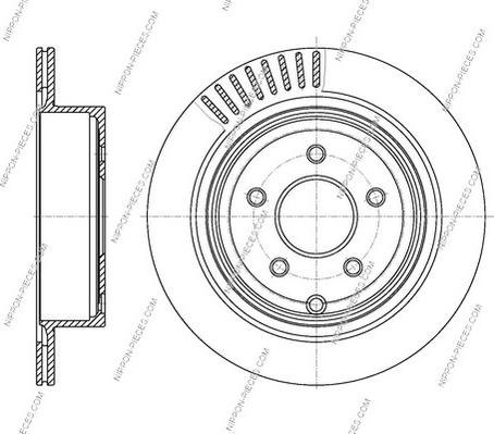 NPS N331N07 - Kočioni disk www.molydon.hr