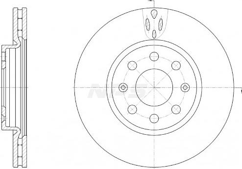 NPS O330L05 - Kočioni disk www.molydon.hr