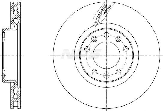 NPS P330A06 - Kočioni disk www.molydon.hr