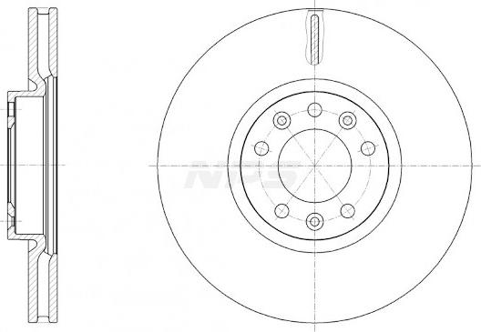 NPS P330A07 - Kočioni disk www.molydon.hr