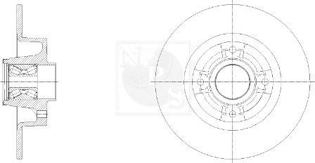 NPS R331T01 - Kočioni disk www.molydon.hr