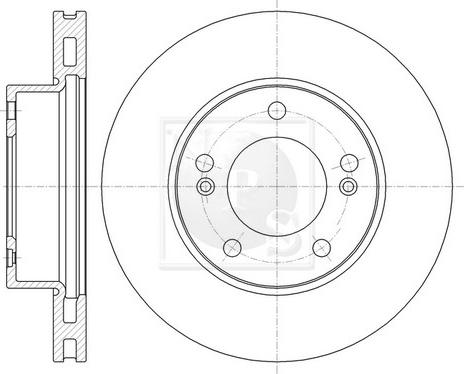 Parts-Mall HCCC-025 - Kočioni disk www.molydon.hr