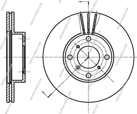 NPS S330I13 - Kočioni disk www.molydon.hr