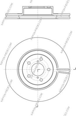 NPS S330U07 - Kočioni disk www.molydon.hr