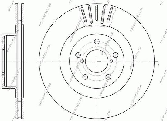 NPS S330U21 - Kočioni disk www.molydon.hr