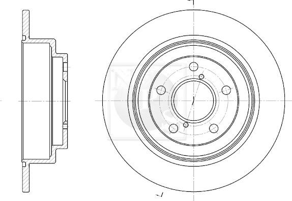 NPS S331U01 - Kočioni disk www.molydon.hr