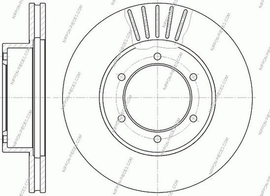 NPS T330A65 - Kočioni disk www.molydon.hr