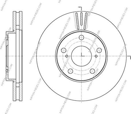 NPS T330A150 - Kočioni disk www.molydon.hr