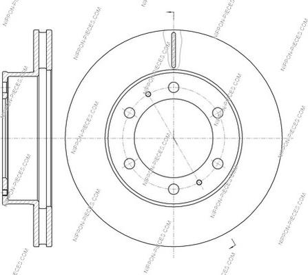 NPS T330A157 - Kočioni disk www.molydon.hr