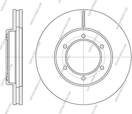 NPS T330A169 - Kočioni disk www.molydon.hr