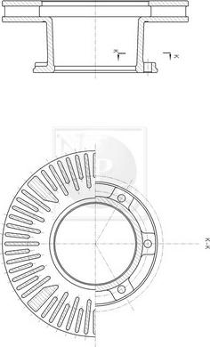 BOSCH 0986AB9665 - Kočioni disk www.molydon.hr