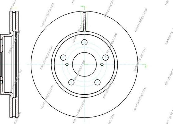 NPS T330A170 - Kočioni disk www.molydon.hr