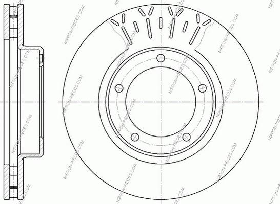 NPS T330A70 - Kočioni disk www.molydon.hr