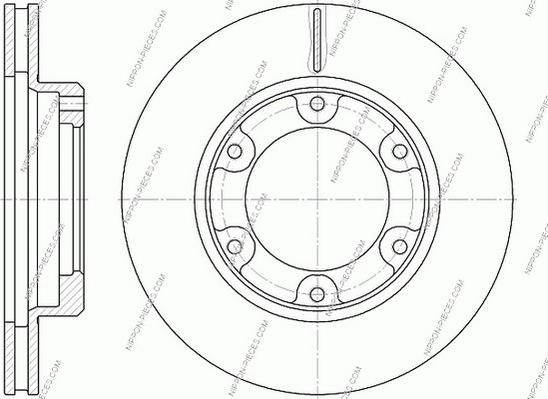 NPS T330A72 - Kočioni disk www.molydon.hr