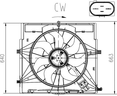 NRF 47920 - Ventilator, hladjenje motora www.molydon.hr