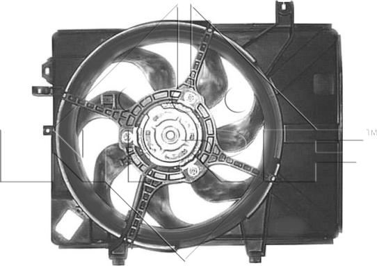 NRF 47684 - Ventilator, hladjenje motora www.molydon.hr