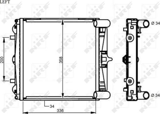 NRF 59130 - Hladnjak, hladjenje motora www.molydon.hr