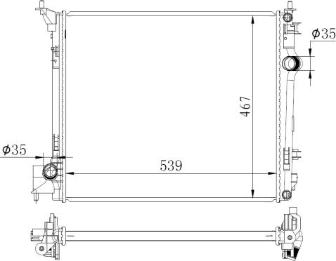 NRF 59271 - Hladnjak, hladjenje motora www.molydon.hr