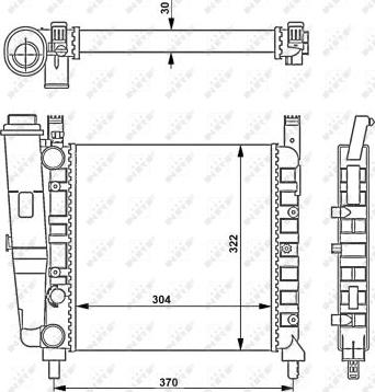 NRF 54679 - Hladnjak, hladjenje motora www.molydon.hr