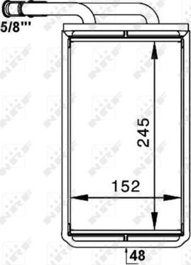 NRF 54234 - Izmjenjivač topline, grijanje unutrasnjeg prostora www.molydon.hr