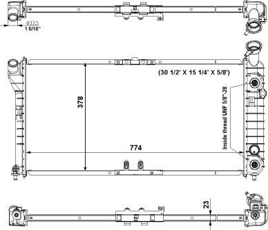 NRF 56002 - Hladnjak, hladjenje motora www.molydon.hr