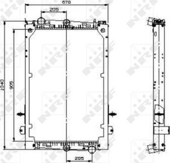 NRF 509586 - Hladnjak, hladjenje motora www.molydon.hr