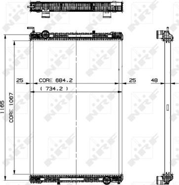 NRF 509885 - Hladnjak, hladjenje motora www.molydon.hr