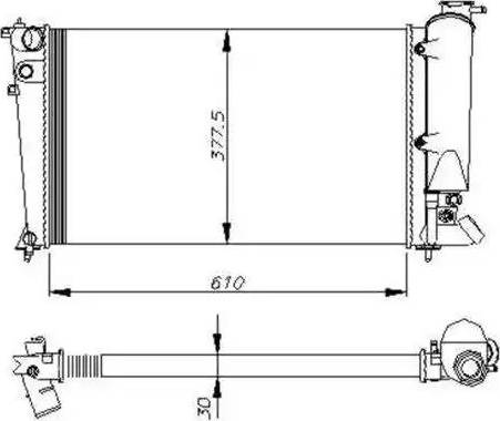 NRF 50415 - Hladnjak, hladjenje motora www.molydon.hr