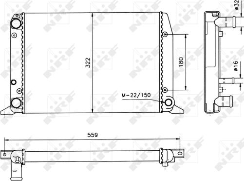 NRF 50514 - Hladnjak, hladjenje motora www.molydon.hr