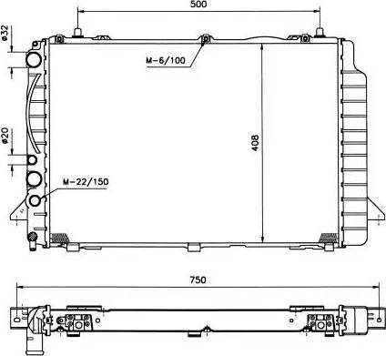 NRF 50531 - Hladnjak, hladjenje motora www.molydon.hr