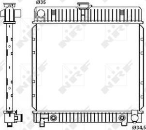 NRF 514250 - Hladnjak, hladjenje motora www.molydon.hr