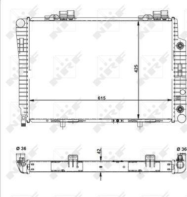 NRF 51281 - Hladnjak, hladjenje motora www.molydon.hr