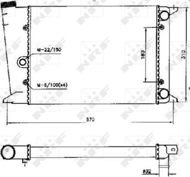 NRF 58552 - Hladnjak, hladjenje motora www.molydon.hr