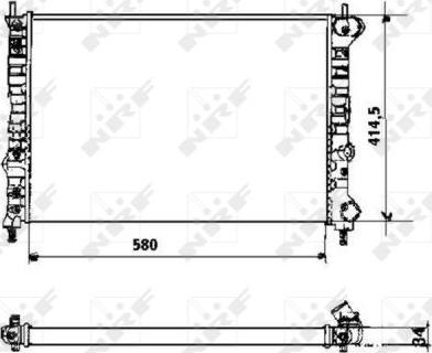 NRF 58169 - Hladnjak, hladjenje motora www.molydon.hr