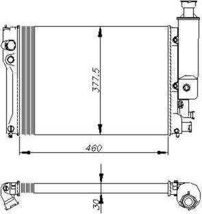 NRF 58886 - Hladnjak, hladjenje motora www.molydon.hr