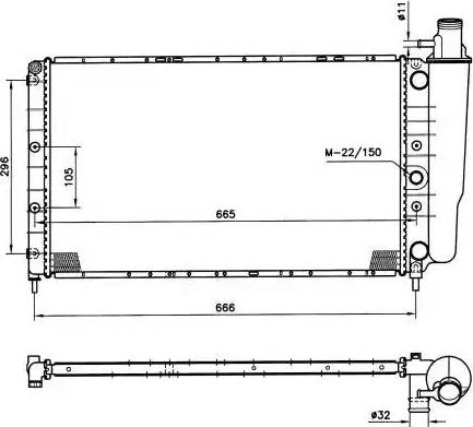 NRF 58830 - Hladnjak, hladjenje motora www.molydon.hr