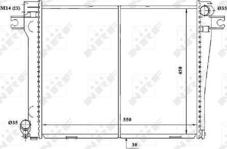 NRF 58338 - Hladnjak, hladjenje motora www.molydon.hr