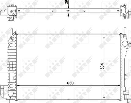 NRF 58294 - Hladnjak, hladjenje motora www.molydon.hr