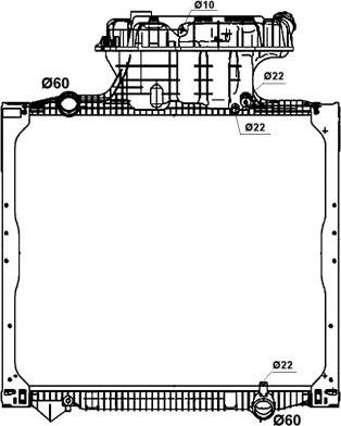 NRF 58279 - Hladnjak, hladjenje motora www.molydon.hr