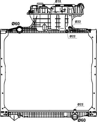 NRF 58278 - Hladnjak, hladjenje motora www.molydon.hr