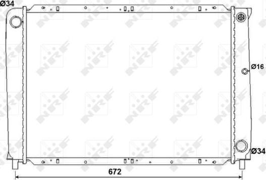 NRF 53995 - Hladnjak, hladjenje motora www.molydon.hr