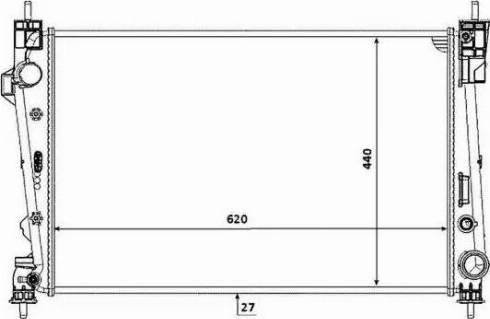 NRF 53932 - Hladnjak, pogonski akumulator www.molydon.hr