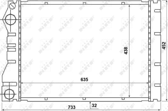 NRF 53975 - Hladnjak, hladjenje motora www.molydon.hr