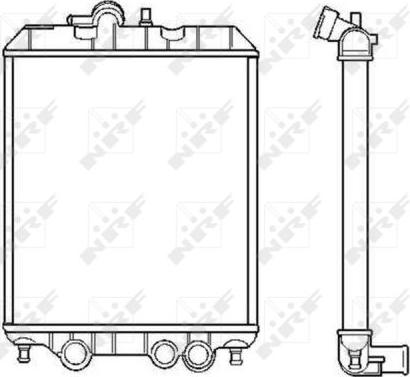NRF 53618 - Hladnjak, hladjenje motora www.molydon.hr