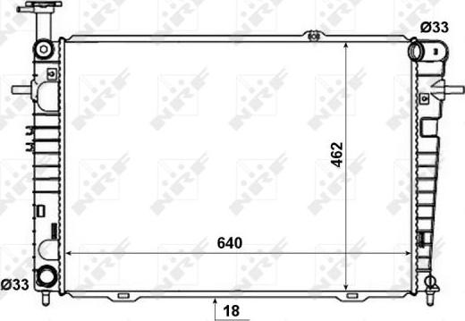 NRF 53192 - Hladnjak, hladjenje motora www.molydon.hr