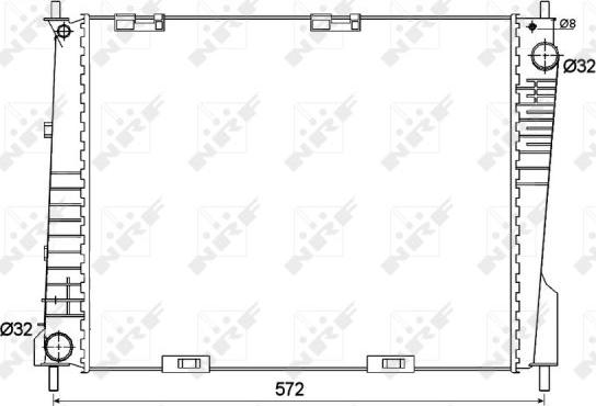 NRF 53125 - Hladnjak, hladjenje motora www.molydon.hr