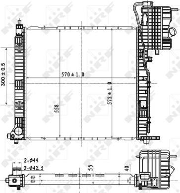 NRF 53177 - Hladnjak, hladjenje motora www.molydon.hr