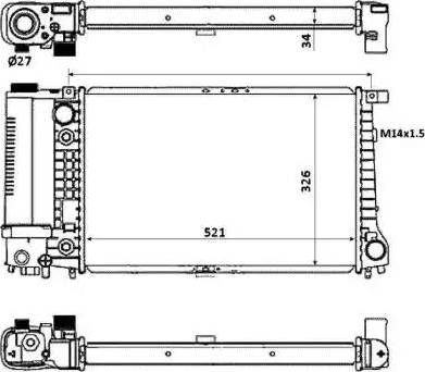 NRF 53879 - Hladnjak, hladjenje motora www.molydon.hr