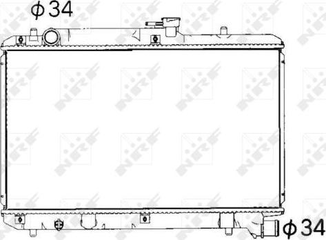 NRF 53351 - Hladnjak, hladjenje motora www.molydon.hr